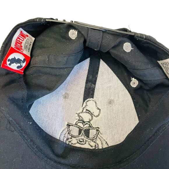 Vintage Disney Mickey Inc. Goofy Embroidered Baseball Cap One Size 9" Cotton 100 - Picture 4 of 9